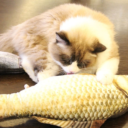 Cat Scratching Fish with Catnip - wnkrs