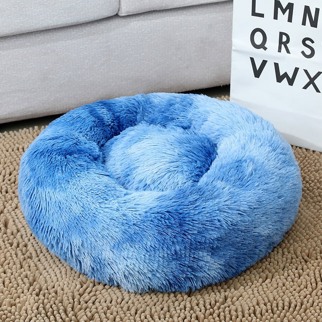 Round Plush Soft Bed for Pets - wnkrs