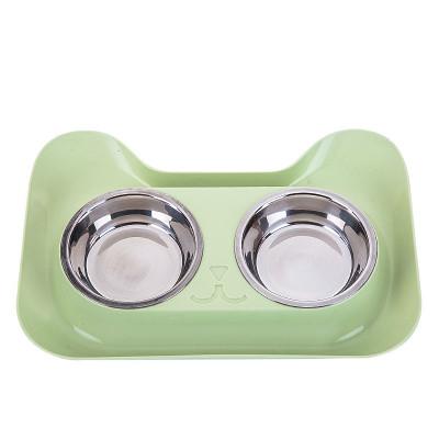 Durable Double Stainless Steel Bowl - wnkrs