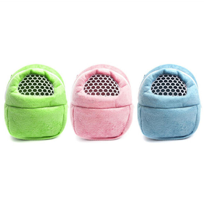 Small Plush Pet Shoulder Carrier Bag