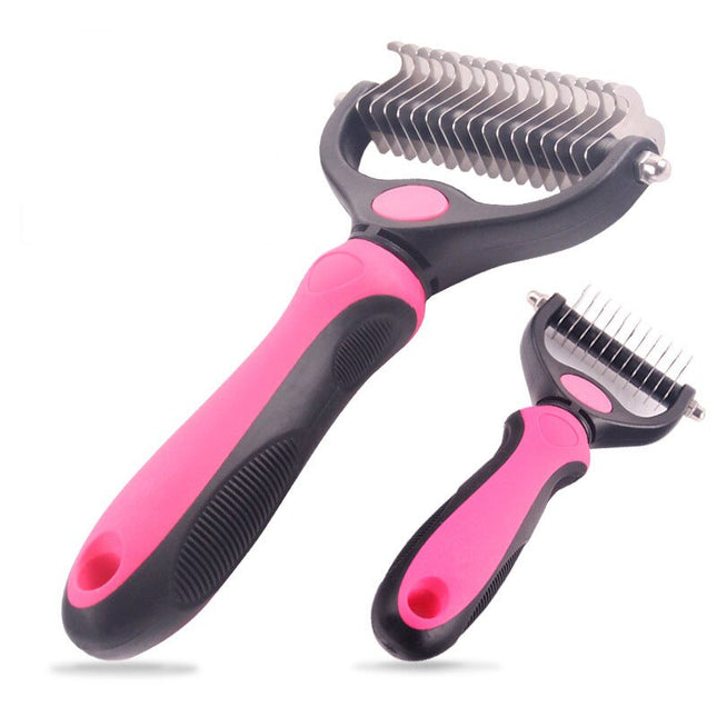Pets Stainless Steel Double-Sided Comb - wnkrs