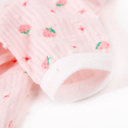 Cat Pink Strawberry Sunscreen Clothes - wnkrs