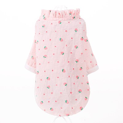Cat Pink Strawberry Sunscreen Clothes - wnkrs