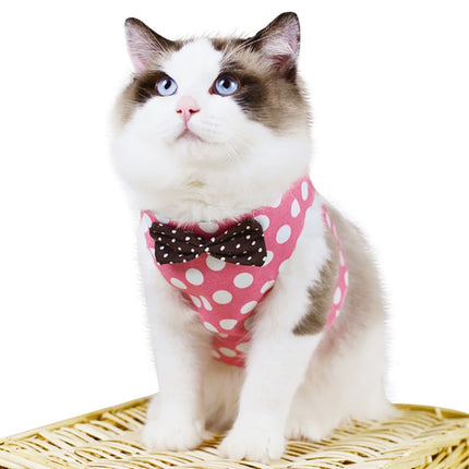 Gentleman Style Cat Harness with Leash - wnkrs