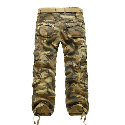 Cotton Military Styled Cargo Pants for Men - Wnkrs