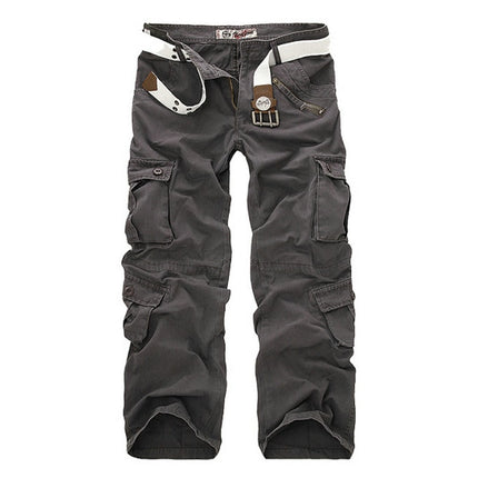 Cotton Military Styled Cargo Pants for Men - Wnkrs