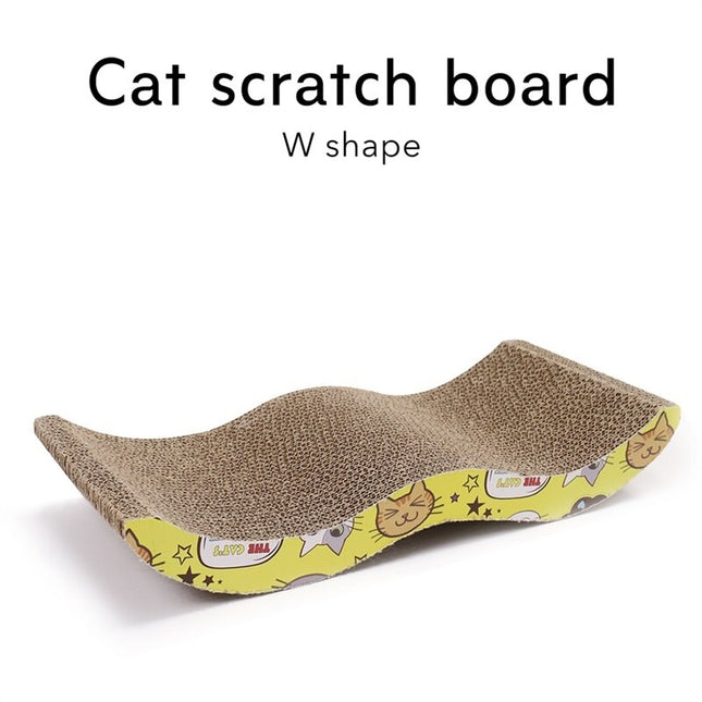 Simple Scratching Board with Catnip for Cats - wnkrs