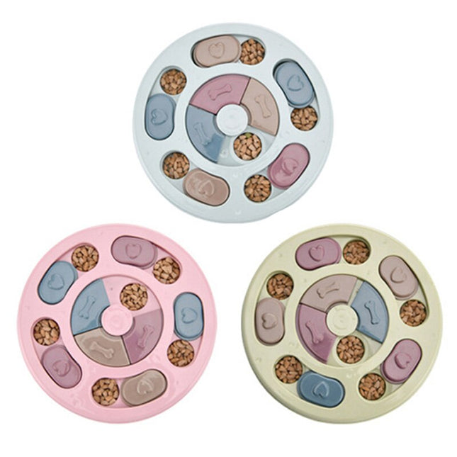 Puzzled Interactive Feeding Bowl for Dogs - wnkrs