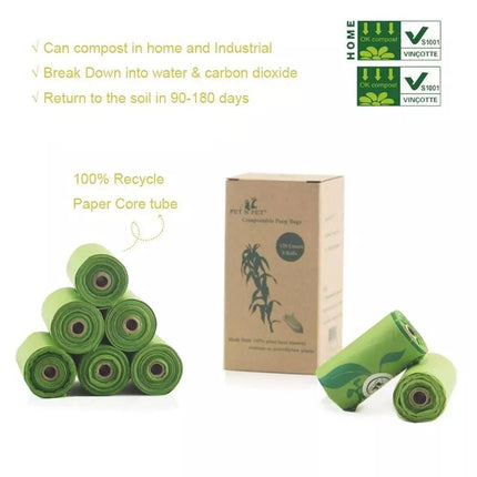 Eco-Friendly Green Dog Poop Bags - wnkrs