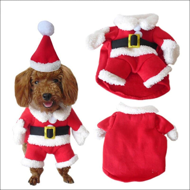 Santa Claus Costume for Dogs - wnkrs