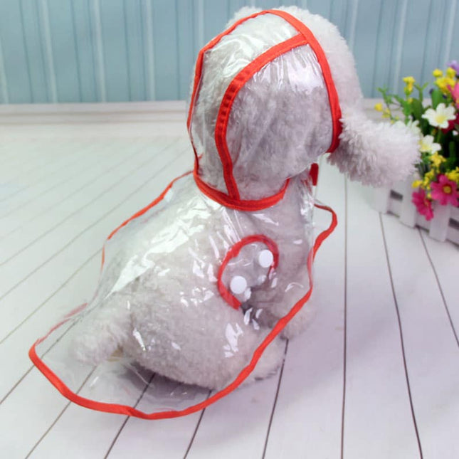 Waterproof Transparent Dog Raincoat - wnkrs