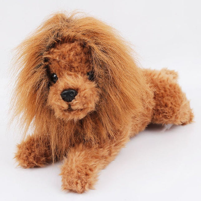 Cosplay Lion Wig for Dogs - wnkrs