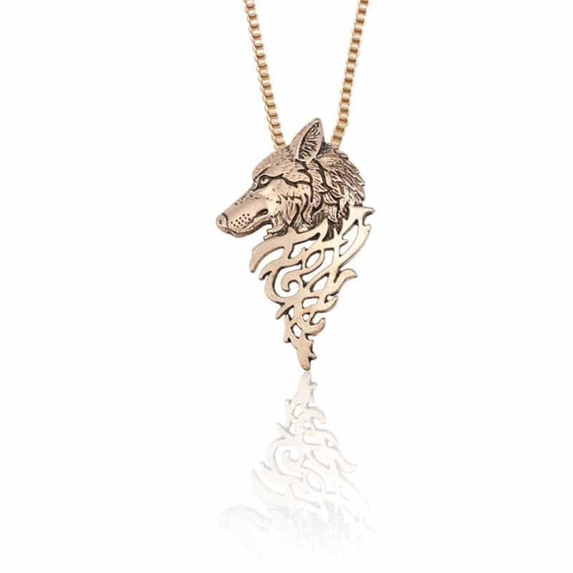 Men's Wild Wolf Necklace