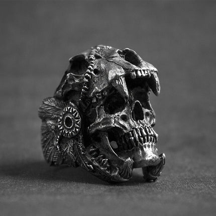 Men's Skull Shaped Ring - Wnkrs