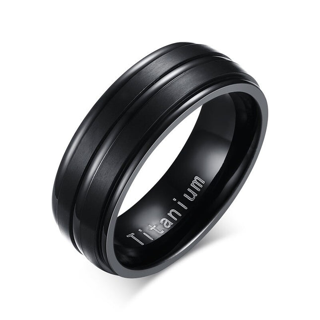 Fashon Men's Titanium Ring - Wnkrs