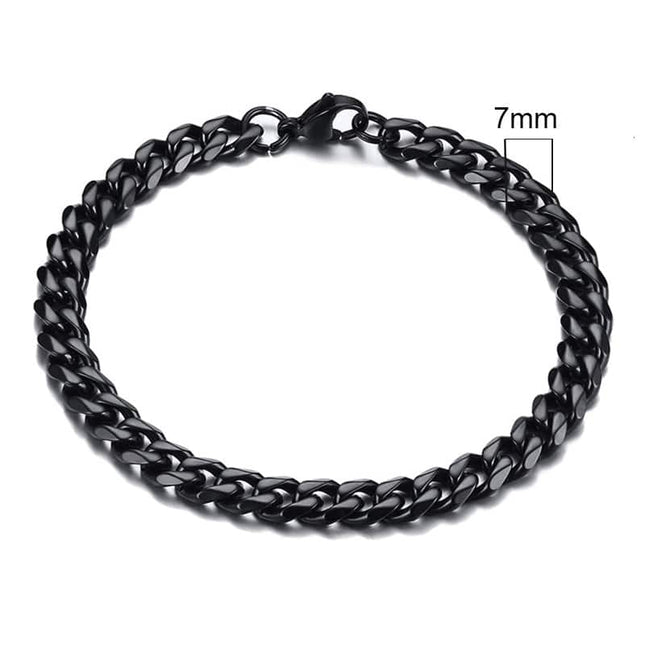 Men's Classic Stainless Steel Bracelet - Wnkrs