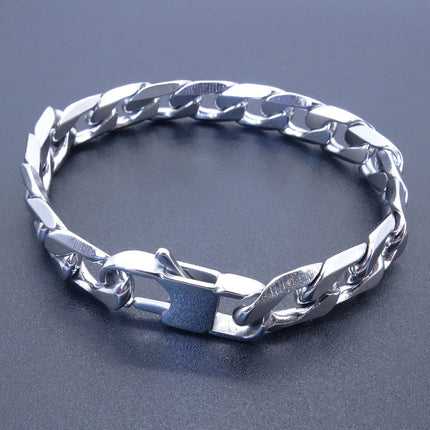 Men's Stainless Steel Chain Bracelet - Wnkrs