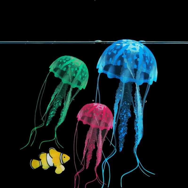 Glowing Artificial Jellyfish Ornament