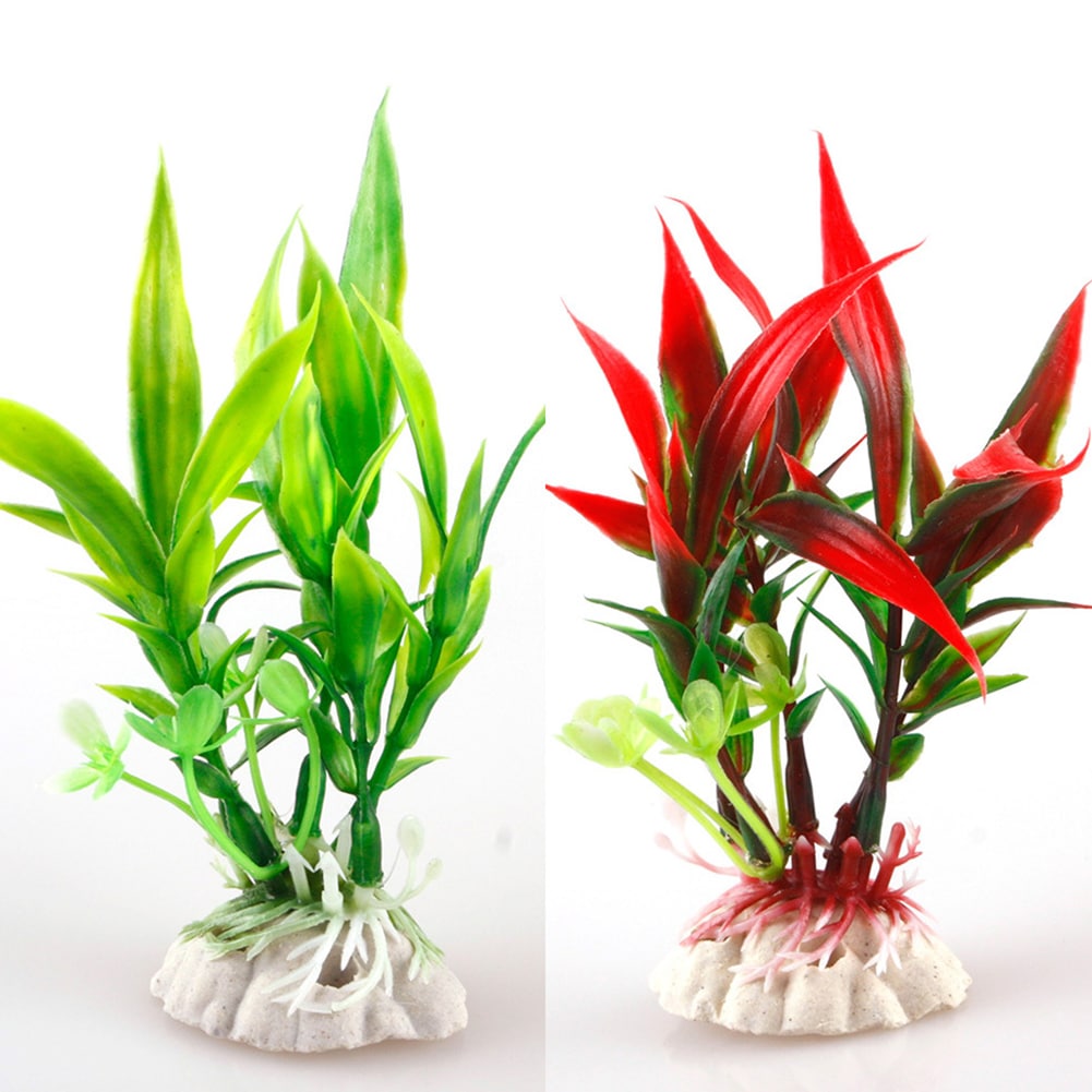 Pointed Leaf Artificial Aquarium Plant