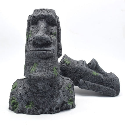Easter Island Statue Aquarium Decor - wnkrs
