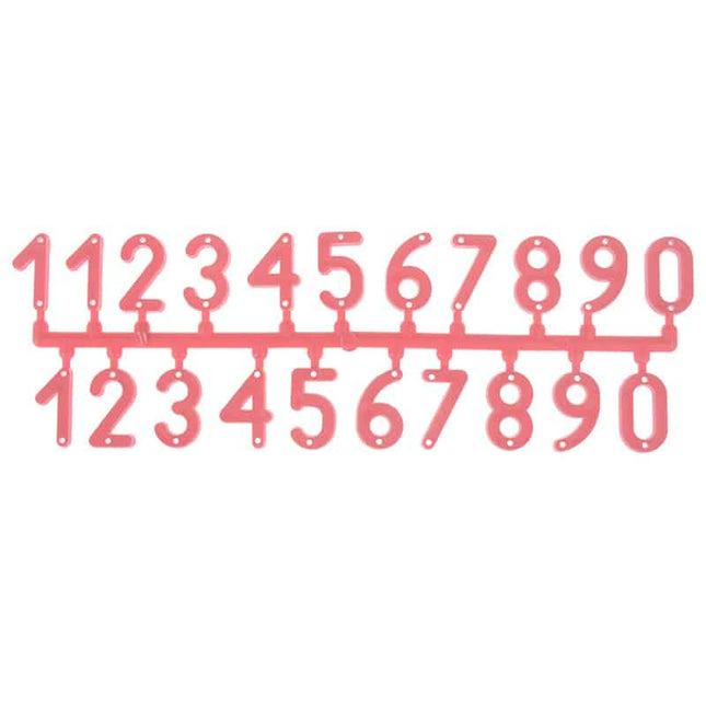 Red Beehive Marking Numbers Board - wnkrs