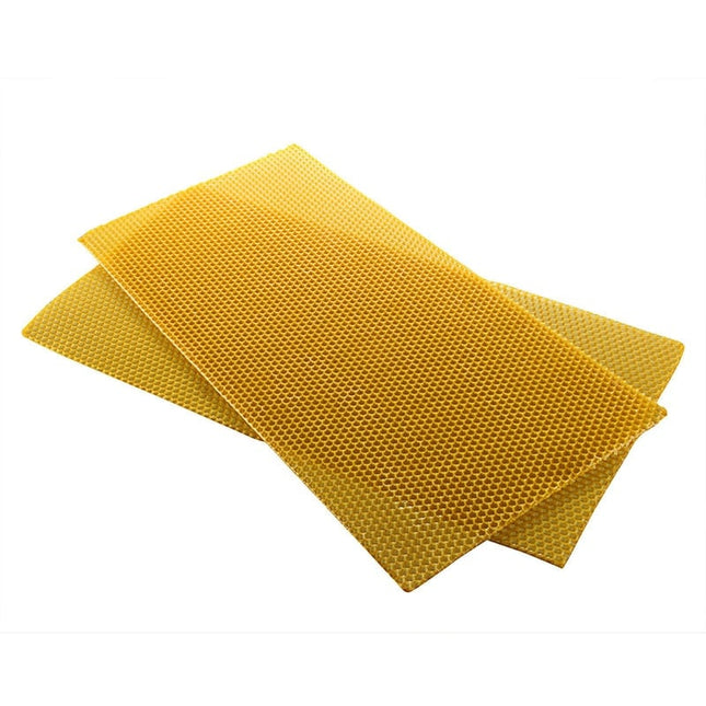 Yellow Wax Beehive Honeycomb Sheet 10 pcs Set - wnkrs
