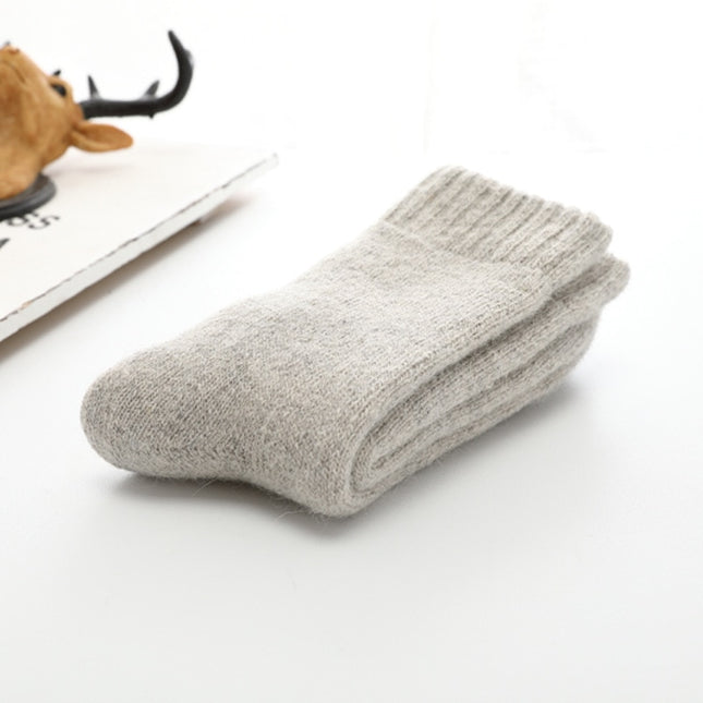 1 Pair of Wool Men's Slipper Socks in Different Colors - wnkrs