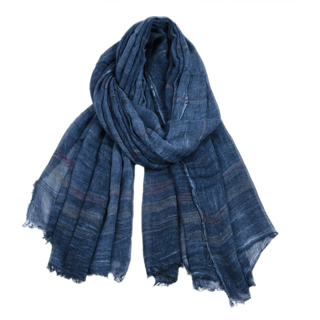 Men's Cotton and Linen Scarf - Wnkrs