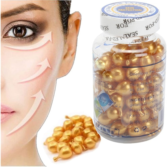 Vitamin-E Extract Face Cream Capsules Set - wnkrs