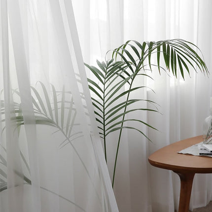 White Curtains for Living Room - wnkrs