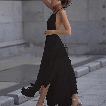 High Waist Asymmetrical Dress for Women - Wnkrs