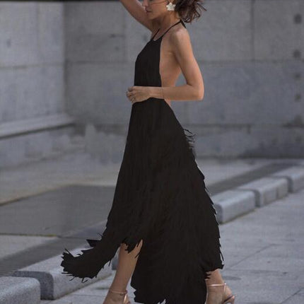 High Waist Asymmetrical Dress for Women - Wnkrs