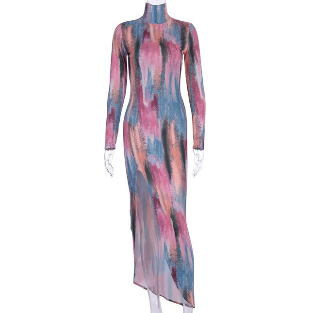 Women's Bodycon Long Sleeved Midi Dress - Wnkrs