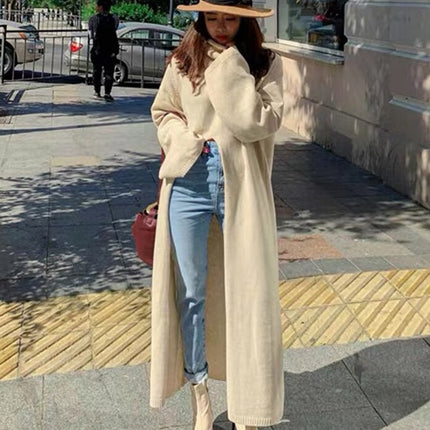 Women's Turtleneck Woolen Dress - Wnkrs