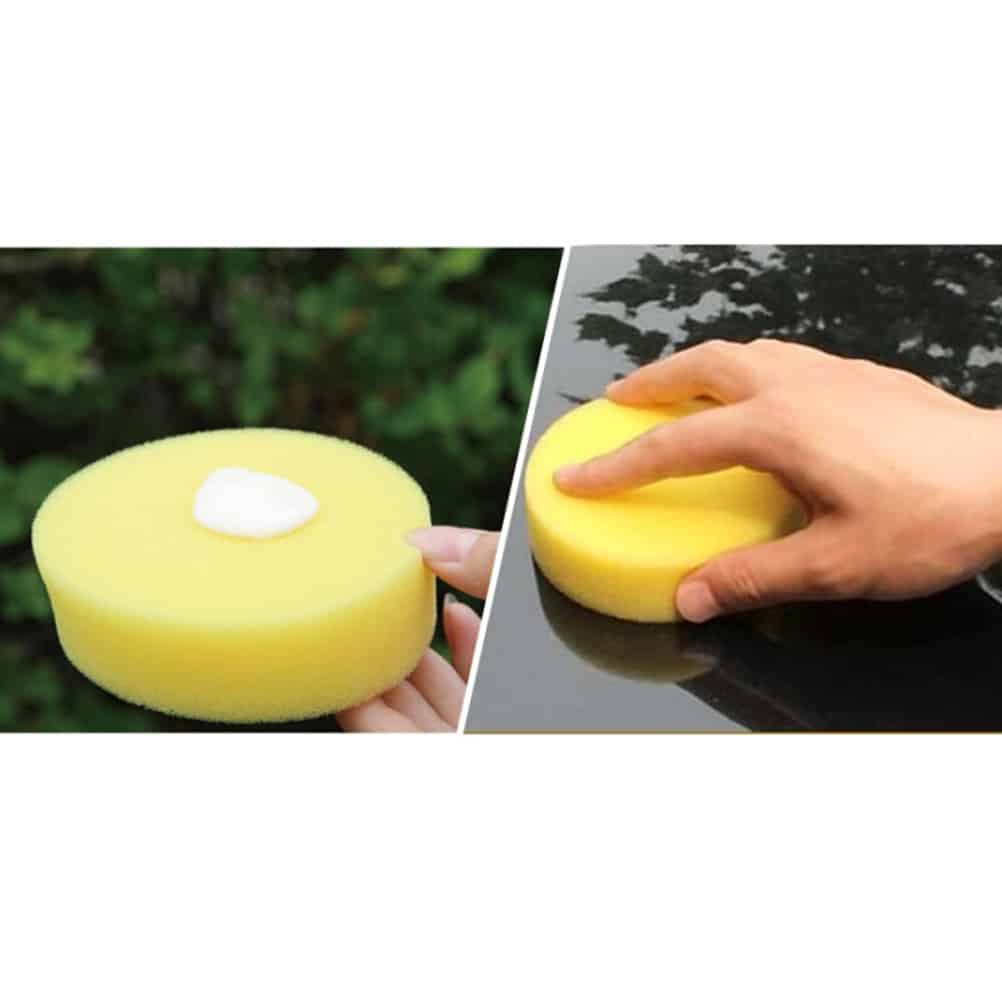 Round Polish Applicator Sponges, 12-Piece Pack
