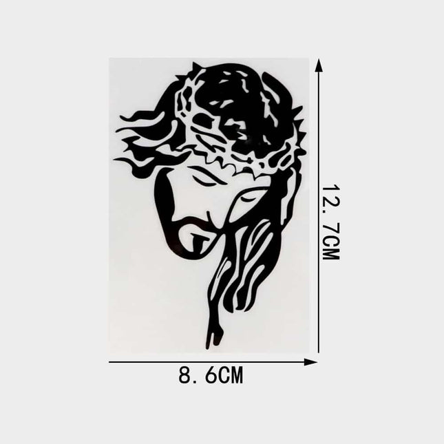 Jesus Christ Car Sticker - wnkrs