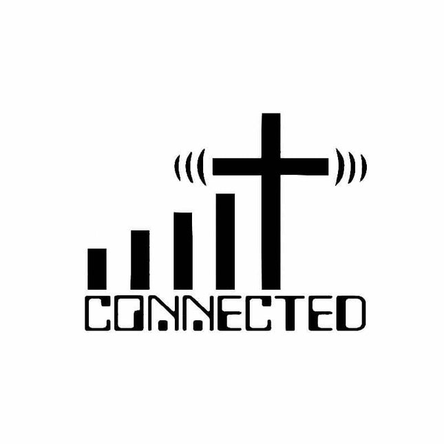 Jesus Connected Car Sticker - wnkrs