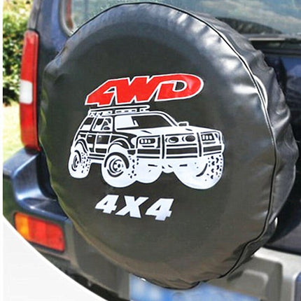 Waterproof PVC Leather Spare Wheel Cover - wnkrs