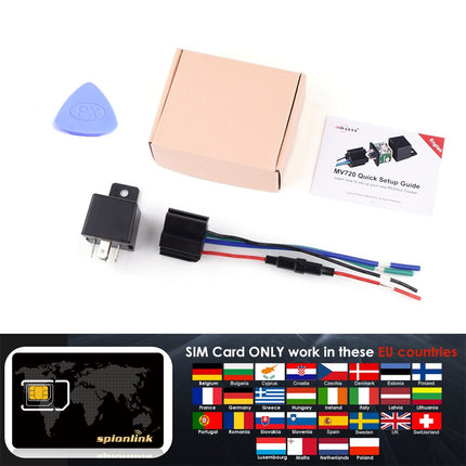 Universal Car GPS Tracker with Oil and Fuel Cut-off - wnkrs