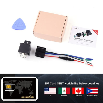 Universal Car GPS Tracker with Oil and Fuel Cut-off - wnkrs