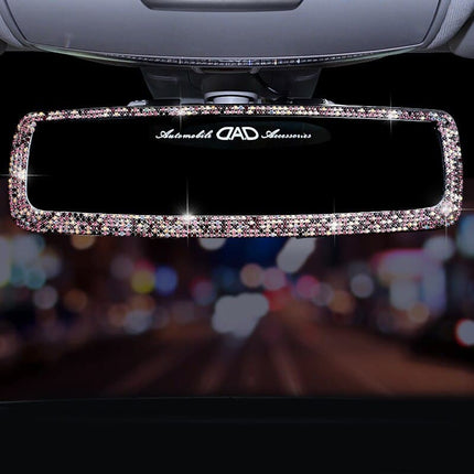 Rhinestone Car Rearview Mirror - wnkrs