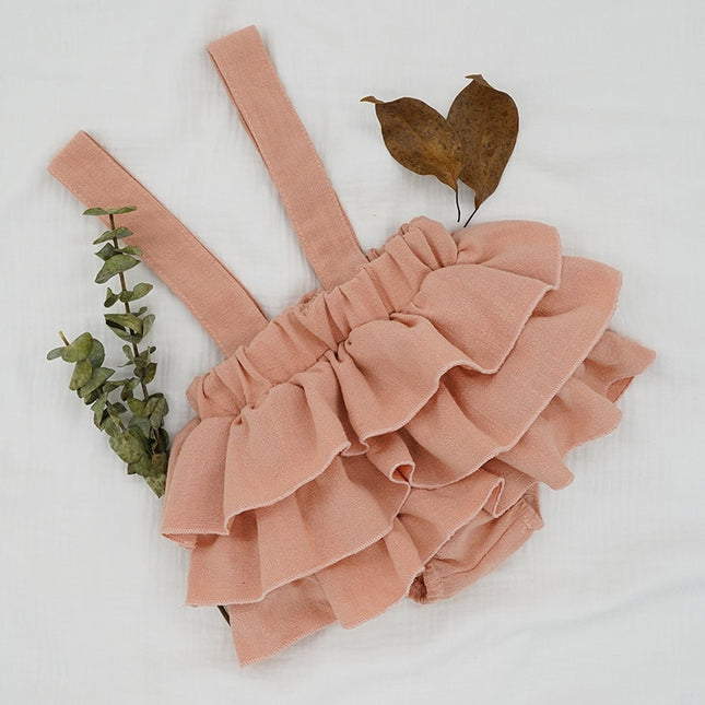 Baby Girl's Ruffle Skirt with Straps - Wnkrs