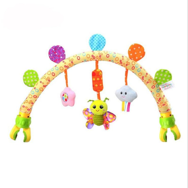 Colorful Animals Hanging Stroller Baby Rattle - wnkrs