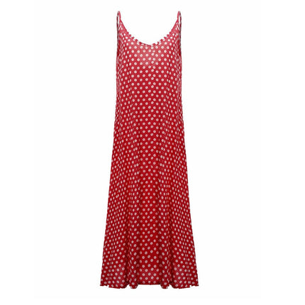 Women's Cami Dot Printed Maxi Dresses - Wnkrs