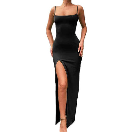 Summer Sleeveless Spaghetti Strap Long Dress - Wnkrs