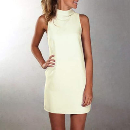 Women's Turtleneck Elegant Dress - Wnkrs
