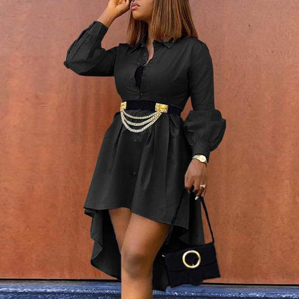 Women's Office Asymmetric Dress - Wnkrs