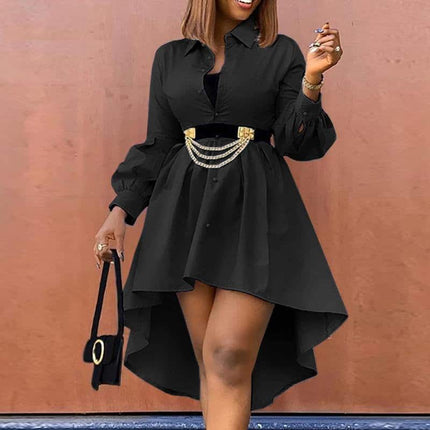 Women's Office Asymmetric Dress - Wnkrs