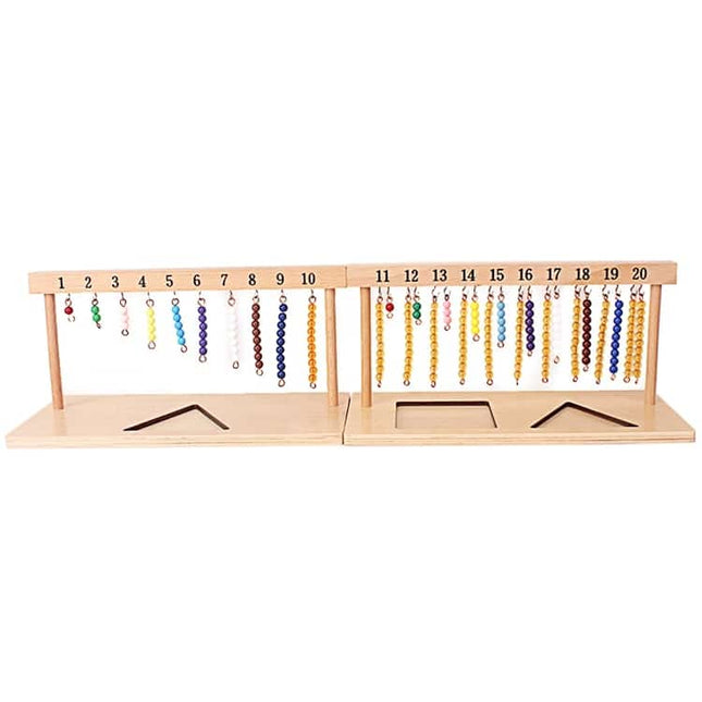 Number Hanger and Color Bead Stairs - wnkrs