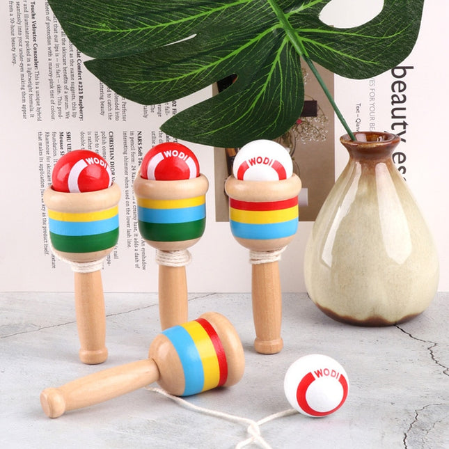 Wooden Ball Catching Dexterity Toy - wnkrs